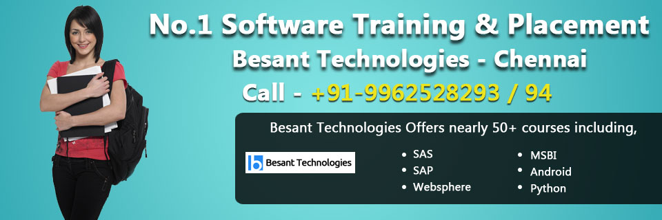 Software Training in Chennai
